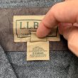 画像5: 【L/XL】LL BEAN ハーフムーンポケット ウールベスト グレー■オールド レトロ アメリカ古着 エルエルビーン ハンティング (5)