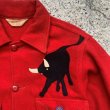 画像5: 【S】60s BSA ボーイスカウト ワッペン付き ウールシャツジャケット レッド 赤■ビンテージ オールド レトロ アメリカ古着 動物 (5)