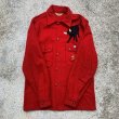 画像8: 【S】60s BSA ボーイスカウト ワッペン付き ウールシャツジャケット レッド 赤■ビンテージ オールド レトロ アメリカ古着 動物 (8)