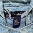 画像4: 【L/XL】DENIM&Co. デニム ダッフルコート ジャケット アイスブルー■ビンテージ オールド レトロ アメリカ古着 ジージャン  (4)