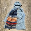 画像8: 【L/XL】DENIM&Co. デニム ダッフルコート ジャケット アイスブルー■ビンテージ オールド レトロ アメリカ古着 ジージャン  (8)