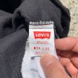 画像6: 【W34 L30】USA製 Levi's 550 太畝コーデュロイパンツ ブラック 黒■ビンテージ オールド アメリカ古着 90s リーバイス ストレート (6)