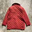 画像8: 【M】Woolrich 裏地付き キルティングジャケット 赤系 無地■ビンテージ オールド アメリカ古着 ウールリッチ レディース (8)