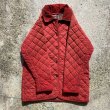 画像5: 【M】Woolrich 裏地付き キルティングジャケット 赤系 無地■ビンテージ オールド アメリカ古着 ウールリッチ レディース (5)