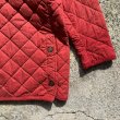 画像9: 【M】Woolrich 裏地付き キルティングジャケット 赤系 無地■ビンテージ オールド アメリカ古着 ウールリッチ レディース (9)