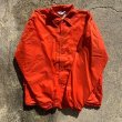 画像5: 【S/M】WEST WIND ナイロン コーチジャケット オレンジ 無地■ビンテージ オールド レトロ アメリカ古着 70s/80s (5)