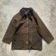 画像8: 【Kids】Barbour ビューフォート オイルドジャケット 茶系■オールド レトロ ヨーロッパ古着 ユーロ バブアー 子供服 (8)