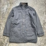 画像: 【L/XL】USA製 Fieldmaster ハーフコート ジャケット グレー■ビンテージ オールド レトロ アメリカ古着 80s/90s スタンドカラー