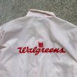 画像10: 【XL/XXL】USA製 HILTON Walgreens ナイロン コーチジャケット 白■ビンテージ オールド レトロ アメリカ古着 80s (10)