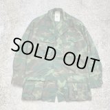 画像: 【M-LONG】70s 米軍実物 HOT WEATHER ジャケット 迷彩■ビンテージ オールド レトロ アメリカ古着 ミリタリー ジャングルファティーグ