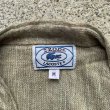 画像4: 【M/L】70s/80s USA製 IZOD LACOSTE アクリルニット カーディガン ベージュ■ビンテージ オールド レトロ アメリカ古着 ラコステ (4)