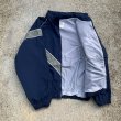 画像6: 【M- X SHORT】USAF PTU トレーニングジャケット ネイビー■オールド ミリタリー アメリカ古着 米軍実物 ナイロン リフレクター (6)