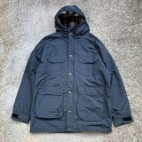 画像: 【L】USA製 Woolrich 内装ウール マウンテンパーカー ジャケット ネイビー 紺■ビンテージ オールド アメリカ古着 80s ウールリッチ