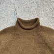 画像3: 【M/L】90s J.CREW ロールネック ウールニット セーター 茶系 無地■ビンテージ オールド アメリカ古着 ジェイクルー 巨人タグ (3)