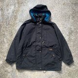 画像: 【L】Woolrich 中綿入り ナイロン ジャケット ブラック 黒■ビンテージ オールド アメリカ古着 ウールリッチ マウンテンパーカー