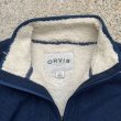 画像4: 【L/XL】ORVIS ハーフジップ プルオーバーフリース ネイビー 紺色■ビンテージ オールド レトロ アメリカ古着 オービス 2000s Y2K  (4)