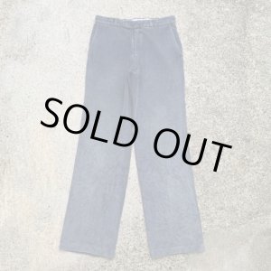 画像: 【W30】UNKNOWN 太畝コーデュロイパンツ フェードブルー 青■ビンテージ オールド レトロ ユーロ ヨーロッパ古着 ストレート