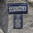 画像9: 【L/XL】LANDS' END 内装フリース ナイロンジャケット ブラック 黒無地■ビンテージ オールド アメリカ古着 90s/2000s ランズエンド  (9)