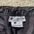 画像4: 【W30-34】Columbia フリースパンツ ブラック 黒■ビンテージ オールド レトロ アメリカ古着 90s コロンビア イージーパンツ (4)