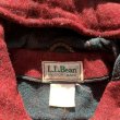 画像4: 【S/M】LL BEAN ウールジャケット えんじ 赤茶■ビンテージ オールド アメリカ古着 80s エルエルビーン ハーフコート レディース (4)