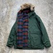 画像8: 【M/L】USA製 Woolrich リアルファー マウンテンパーカー ジャケット 緑■ビンテージ オールド レトロ アメリカ古着 80s ウールリッチ (8)