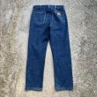 画像6: 【W33】USA製 Wrangler 13MWZ デニムパンツ 青■ビンテージ オールド レトロ アメリカ古着 ラングラー ストレート ジーパン 70s/80s (6)