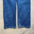 画像9: 【W33】USA製 Wrangler 13MWZ デニムパンツ 青■ビンテージ オールド レトロ アメリカ古着 ラングラー ストレート ジーパン 70s/80s (9)