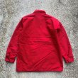 画像2: 【L】USA製 DEERSKIN 内装キルティング シャツジャケット 赤無地■ビンテージ オールド レトロ アメリカ古着 70s コットンツイル (2)