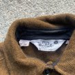 画像4: 【XS/S】70s-80s USA製 Woolrich ウールシャツジャケット 茶色■ビンテージ オールド レトロ アメリカ古着 ウールリッチ ダブルマッキーノ (4)