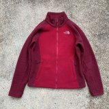 画像: 【レディース S】THE NORTH FACE ジップアップ フリースジャケット 紫■オールド レトロ アメリカ古着 ノースフェイス ツートーン