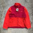 画像1: 【レディース M】未使用 THE NORTH FACE ジップアップ フリース デナリジャケット ピンク系■オールド アメリカ古着 ノースフェイス (1)