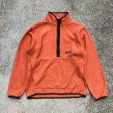 画像: 【S or Ladies】2000s Y2K patagonia ハーフジップ シンチラフリース オレンジ■ビンテージ オールド アメリカ古着 パタゴニア レディース