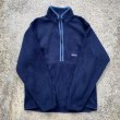 画像7: 【S or Ladies】2000s Y2K patagonia ハーフジップ シンチラフリース ネイビー■ビンテージ オールド アメリカ古着 パタゴニア レディース (7)