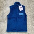 画像1: 【Ladies S or Kids】未使用 Patagonia Re-tool フリースベスト ベターセーター 青■アメリカ古着 パタゴニア レディース キッズ 子供服 (1)