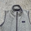 画像3: 【Ladies or Kids】Patagonia フリースベスト ベターセーター ライトグレー■オールド アメリカ古着 パタゴニア レディース キッズ 子供服 (3)