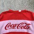 画像3: 【XL】Coca-Cola 短丈 スウェット 赤×白■ビンテージ オールド レトロ アメリカ古着 80s/90s コカ・コーラ トレーナー レディース (3)