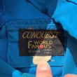 画像4: 【L/XL】CONQUEST アノラックパーカー ジャケット ブルー 青■ビンテージ オールド アメリカ古着 プルオーバー (4)