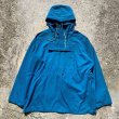 画像1: 【L/XL】CONQUEST アノラックパーカー ジャケット ブルー 青■ビンテージ オールド アメリカ古着 プルオーバー (1)