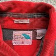画像5: 【M】PINE GROVE コットン ヘビーネルシャツ 赤黒 ブロックチェック■ビンテージ オールド レトロ アメリカ古着 80s-90s フェード (5)
