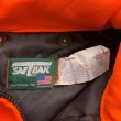 画像3: 【L/XL】USA製 SAFTBAK ハンティングジャケット オレンジ 無地■ビンテージ オールド レトロ アメリカ古着 80s/90s キルティング (3)