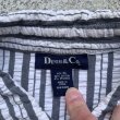 画像4: 【M/L】SALE!! DENIM&Co シアサッカー ボックス 長袖シャツ M-L マルチストライプ 白■ビンテージ オールド アメリカ古着 90s レディース  (4)