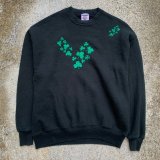 画像: 【L】SALE!! JERZEES シャムロック 刺繍スウェット ブラック 黒■ビンテージ オールド アメリカ古着 90s/2000s Y2K 三つ葉 トレーナー