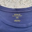 画像6: 【S/M】Polo Ralph Lauren プリントTシャツ ネイビー 紺色■ビンテージ オールド レトロ アメリカ古着 コットン ポロラルフローレン (6)