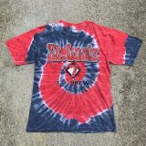 画像: 【L】SALE!! MLB J.D.ドリュー プリントTシャツ タイダイ 赤紺■ビンテージ オールド アメリカ古着 シングルステッチ メジャーリーグ 2000s