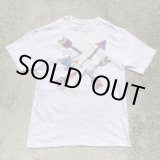 画像: 【XL】80s USA製 HANES 矢尻 両面プリントTシャツ 白■ビンテージ オールド アメリカ古着 ヘインズ コットン シングルステッチ ストア