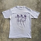 画像: 【XS/S or Ladies】80s UNKNOWN ペンギン プリントTシャツ 白■ビンテージ オールド アメリカ古着 動物 綿ポリ シングルステッチ USA製