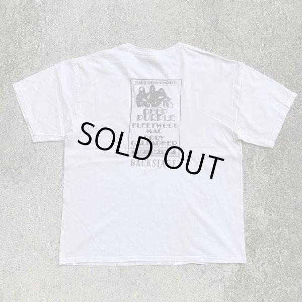 画像1: 【L】AMP SHOW コンサート バンドTシャツ 白■ビンテージ オールド アメリカ古着 ロック ディープパープル フリートウッドマック 90s/Y2K (1)