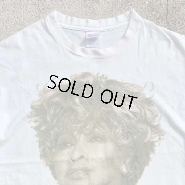 画像2: 【XL/XXL】TINA TURNER ツアーTシャツ 白■ビンテージ オールド アメリカ古着 90s/2000s ティナ・ターナー ロック バンド (2)