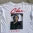 画像2: 【XL】Che Guevara チェ・ゲバラ プリントTシャツ 白■ビンテージ オールド ヨーロッパ古着 偉人 キューバ革命 アート シングルステッチ (2)