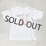 画像: 【L/XL】80s-90s Hanes「Bill the cat」プリントTシャツ 白■ビンテージ オールド アメリカ古着 猫 ネコ アメコミ シングルステッチ